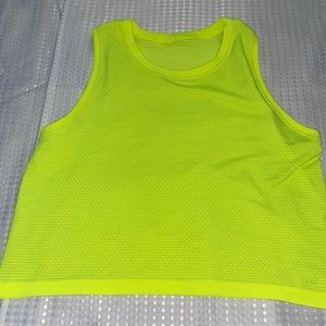Lululemon Breeze by muscle crop tank